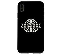 Design de la liberté criminelle pensée pour Les libertariens anarchistes Coque pour iPhone XS Max