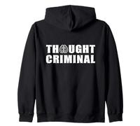 Design de la liberté criminelle pensée pour Les libertariens anarchistes Sweat à Capuche