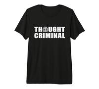 Design de la liberté criminelle pensée pour Les libertariens anarchistes T-Shirt Haut de Gamme