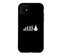 Design de l'évolution Humaine vers la méditation/Mindfulness Yoga Coque pour iPhone 11