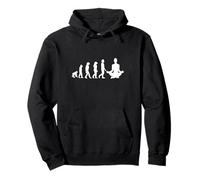 Design de l'évolution Humaine vers la méditation/Mindfulness Yoga Sweat à Capuche