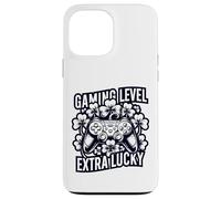Design de Manette Sombre Extra chanceuse de Niveau de Jeu Coque pour iPhone 13 Pro Max