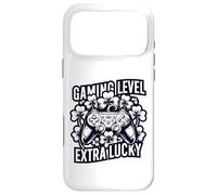 Design de Manette Sombre Extra chanceuse de Niveau de Jeu Coque pour iPhone 17 Pro Max