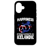 Design de mariage islandais drôle de mariage islandais Coque pour iPhone 16