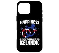 Design de mariage islandais drôle de mariage islandais Coque pour iPhone 16 Pro Max
