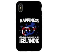 Design de mariage islandais drôle de mariage islandais Coque pour iPhone X/XS