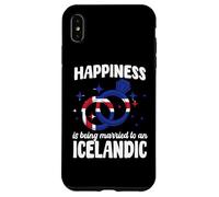 Design de mariage islandais drôle de mariage islandais Coque pour iPhone XS Max