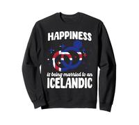 Design de mariage islandais drôle de mariage islandais Sweatshirt