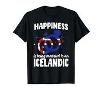 Design de mariage islandais drôle de mariage islandais T-Shirt