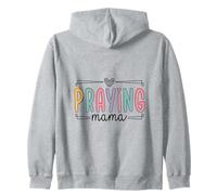 Design de maternité avec Inscription « Praying Mama Christian Faith » Sweat à Capuche