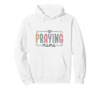 Design de maternité avec Inscription « Praying Mama Christian Faith » Sweat à Capuche