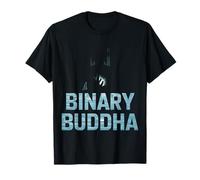 Design de méditation Binary Buddha Tech T-Shirt