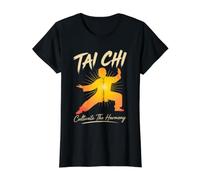 Design de méditation d'arts Martiaux de Tai Chi T-Shirt Graphique avec Valeur