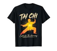 Design de méditation d'arts Martiaux de Tai Chi T-Shirt Graphique avec Valeur