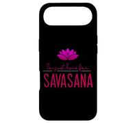Design de méditation et de Yoga pour I'm Just Here for Savasana Coque pour iPhone Air