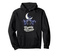 Design de méditation nocturne Nirvana Sweat à Capuche