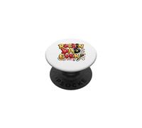 Design de Microphone de Musique Rockin' Dad Ever PopSockets PopGrip Adhésif