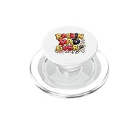 Design de Microphone de Musique Rockin' Dad Ever PopSockets PopGrip pour MagSafe