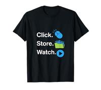 Design de montre Buff Humour Click Store T-Shirt