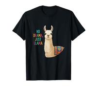 Design de Motivation Amusant « No Drama Just Llama » T-Shirt