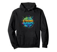 Design de Motivation pour la Force mentale Sweat à Capuche