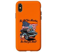 Design de Muscle Car trop drôle, trop Chaud pour Le Paradis, trop Cool pour l'enfer Coque pour iPhone X/XS