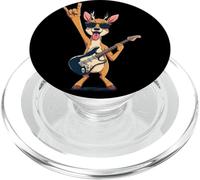 Design de Musique Rock et Animalier Amusant pour Guitariste de Cool Deer PopSockets PopGrip pour MagSafe