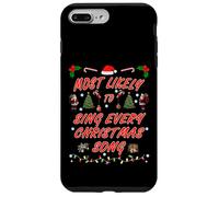 Design de Noël Le Plus susceptible de Chanter Chaque Chanson de Noël Coque pour iPhone 7 Plus/8 Plus