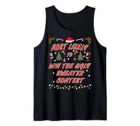 Design de Noël Le Plus susceptible de Gagner Le Concours de Pull Laid Débardeur