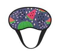Design de pastèque fruit d'été,Masques de sommeil occultants, cache-yeux couvrants, masques de sommeil anti-lumière