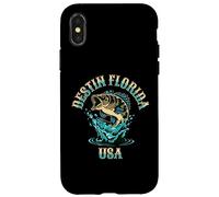 Design de pêche Destin Florida USA Coque pour iPhone X/XS