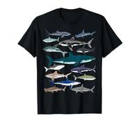 Design de requin amusant pour les amateurs de requins qui aiment pêcher les requins T-Shirt