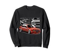 Design de rêve classique pour les amateurs de voitures rouges Sweatshirt