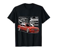 Design de rêve classique pour les amateurs de voitures rouges T-Shirt