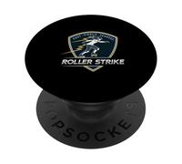 Design de Roller Derby Racer Fast Fierce Fearless PopSockets PopGrip Adhésif