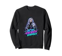 Design de Style cyberurbain Ice Queen Energy Sweatshirt