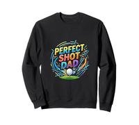 Design de Style de Vie du Joueur de Golf Perfect Shot Dad Sweatshirt