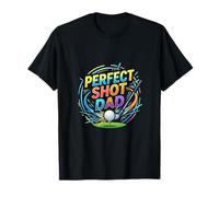 Design de Style de Vie du Joueur de Golf Perfect Shot Dad T-Shirt