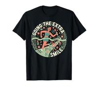 Design de Tapis de Motivation Go The Extra Smile T-Shirt