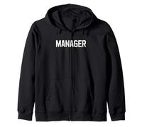 Design de Texte Manager idéal pour Les rôles de Direction Sweat à Capuche