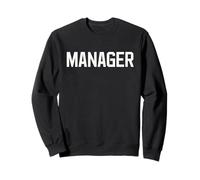 Design de Texte Manager idéal pour Les rôles de Direction Sweatshirt