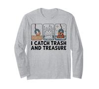 Design de vêtements pour Amateurs de pêche à Aimant coloré Manche Longue