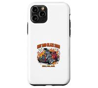 Design de Voiture de Course Classique Hot Rod Blaze Coque pour iPhone 11 Pro