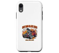 Design de Voiture de Course Classique Hot Rod Blaze Coque pour iPhone XR