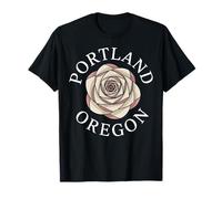 Design de Voyage à Portland, Oregon, Rose City T-Shirt