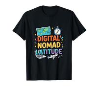 Design de Voyage numérique Nomad Latitude Freedom T-Shirt