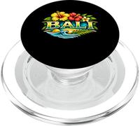 Design de Voyage sur la Plage de Fleurs Tropicales de Bali PopSockets PopGrip pour MagSafe