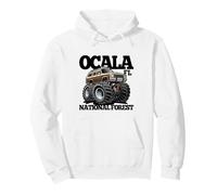 Design de Wagon rétro Tout-Terrain 4x4 Ocala National Forest FL Sweat à Capuche