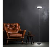 Design Decken Fluter Stehlampe Titan Pour Le Salon Éclairage Lampe Blanche