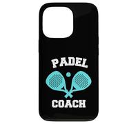 Design d'entraîneur de Padel pour Baskets de Padel Coque pour iPhone 13 Pro
